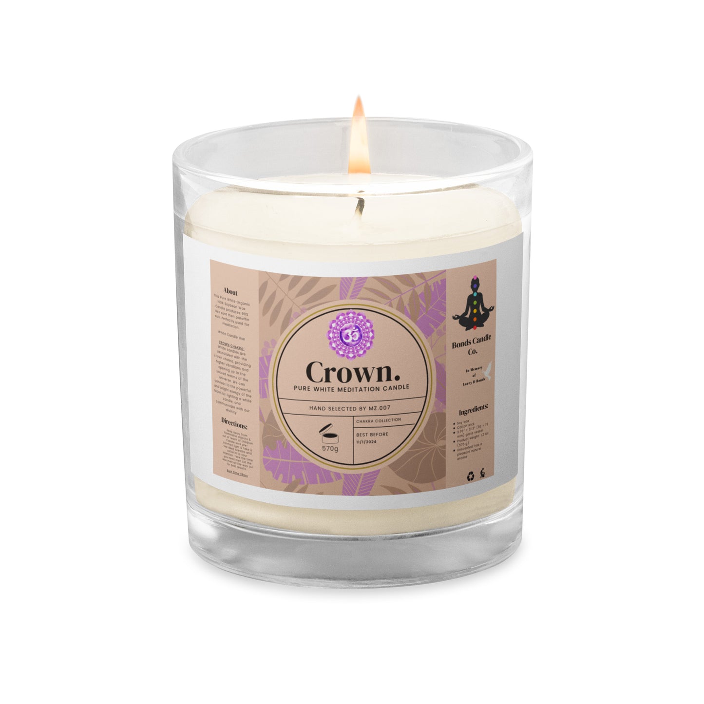 Crown Meditation Candle