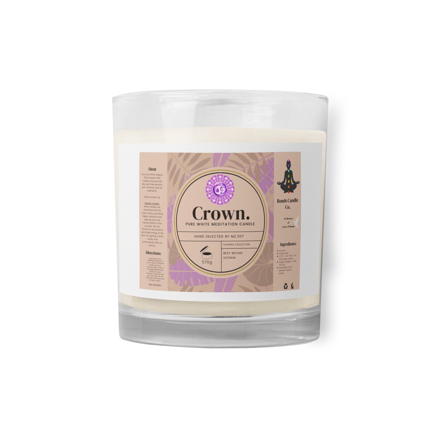 Crown Meditation Candle
