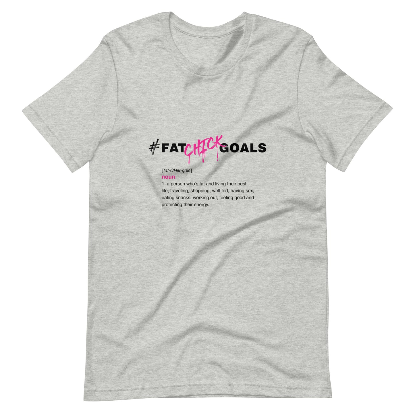 FCG BLK letters Unisex t-shirt