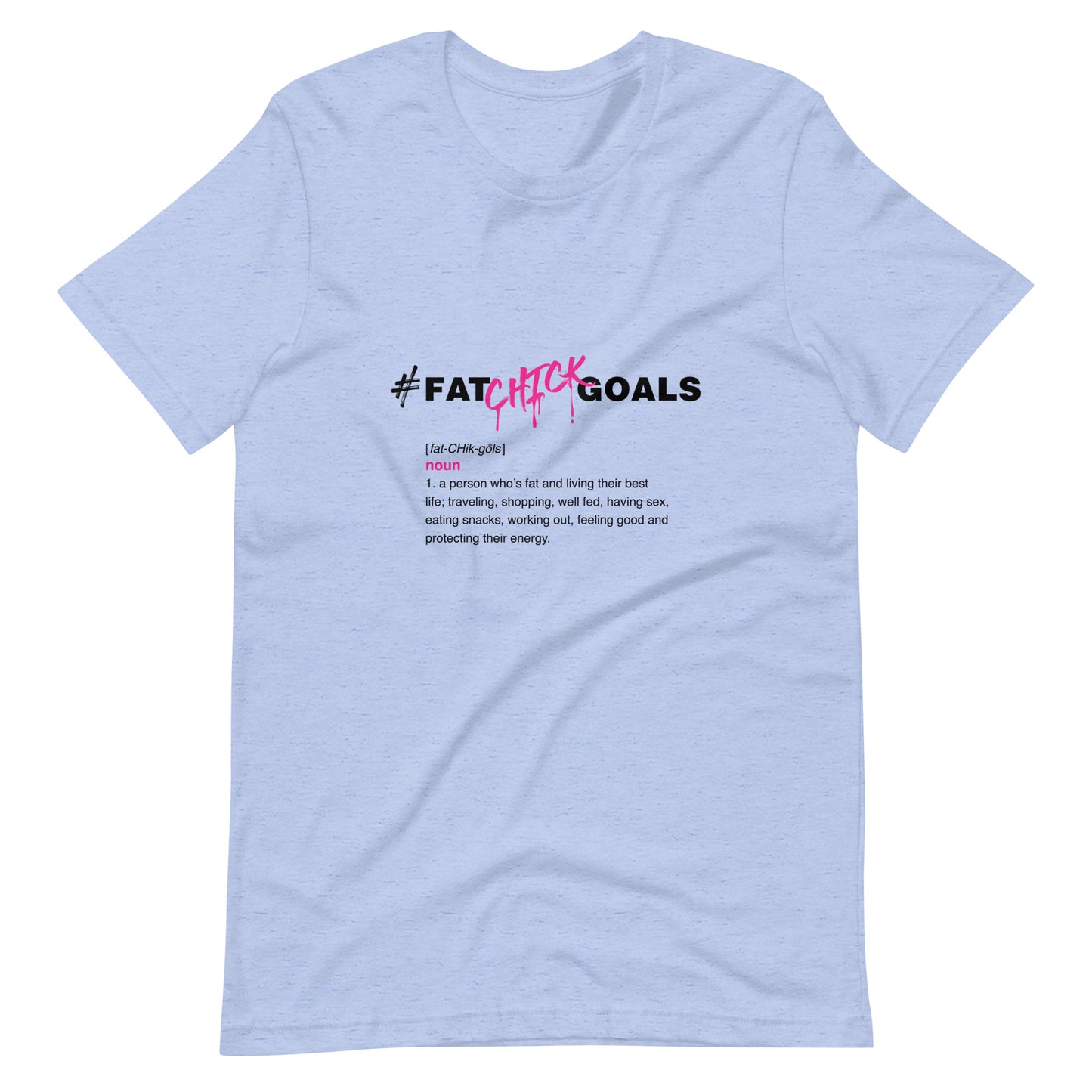 FCG BLK letters Unisex t-shirt