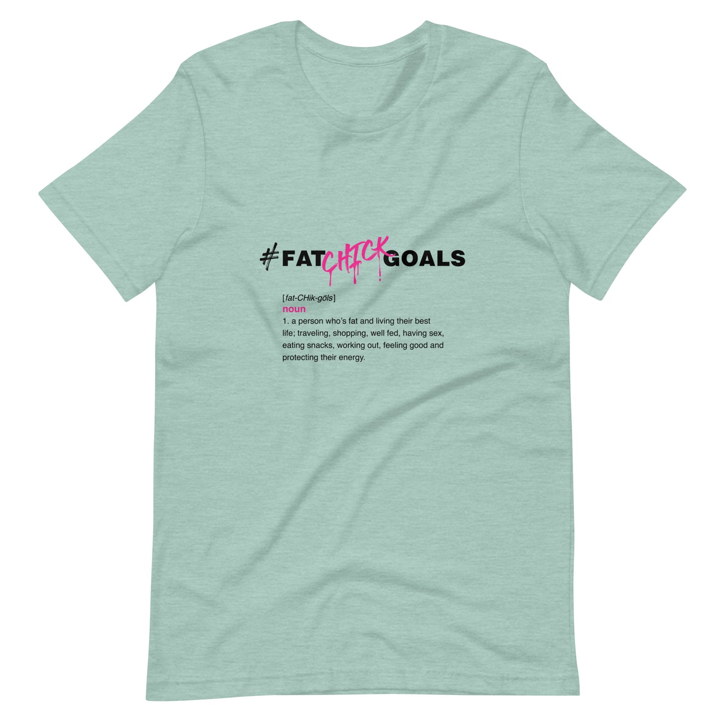 FCG BLK letters Unisex t-shirt