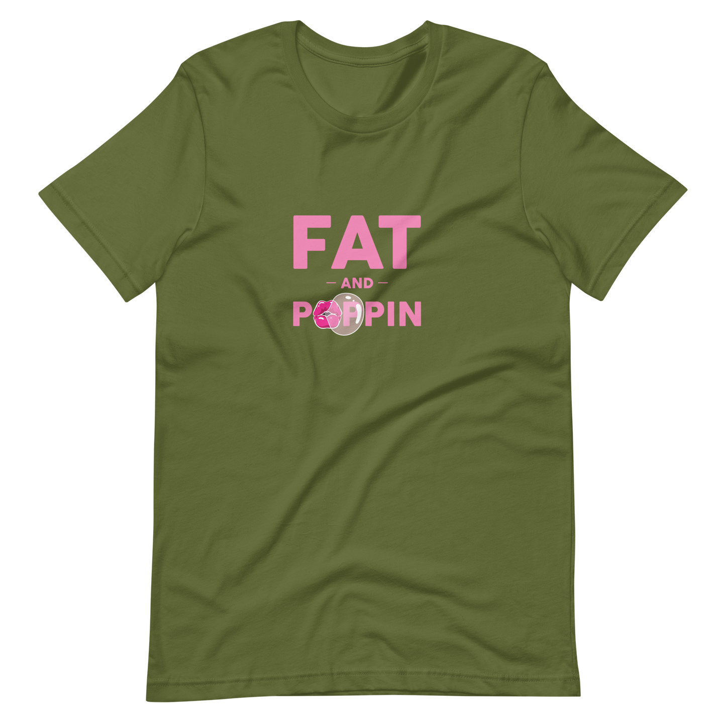 Fat and Poppin Unisex t-shirt