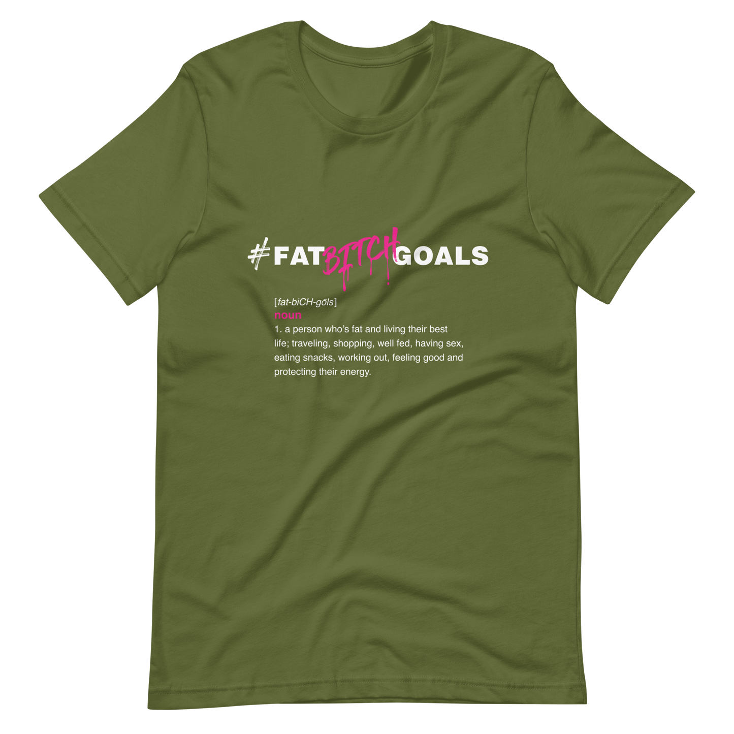 FBG.. In White Letters Unisex t-shirt